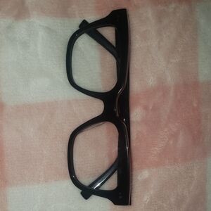 Chic Black Square Warby Parker glasses
